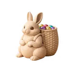 GENERICO - Canasta de conejo de pascua