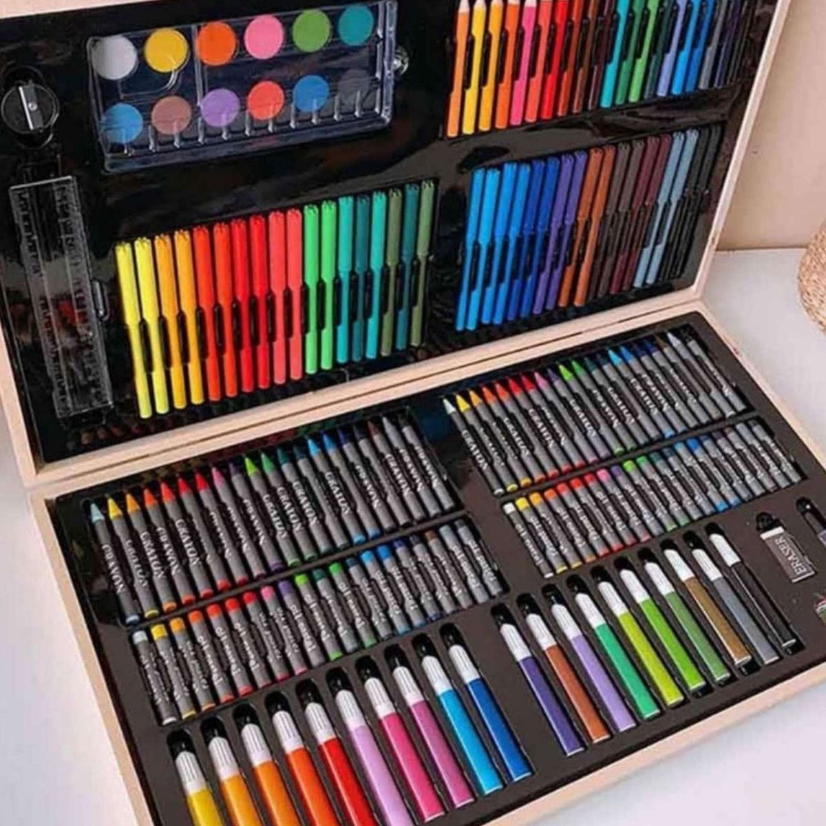 GENERICO - Maletín de Arte Premium 180 Piezas Estudio Creativo Completo