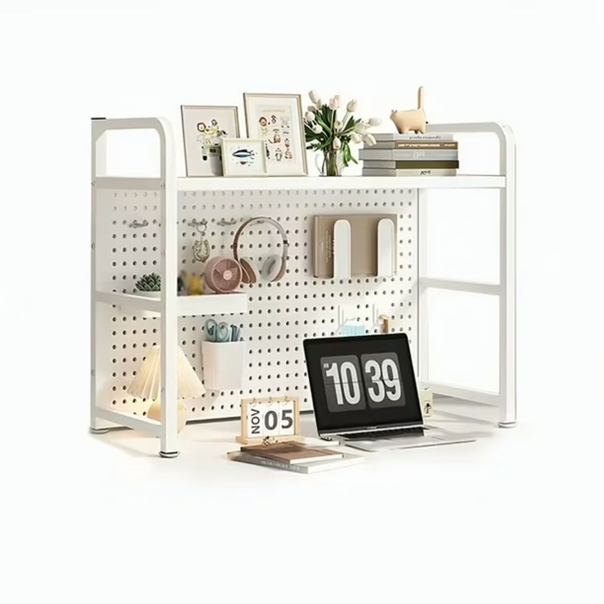 GENERICO - Rack Estante Organizador de Escritorio 1 Nivel 75x68x20
