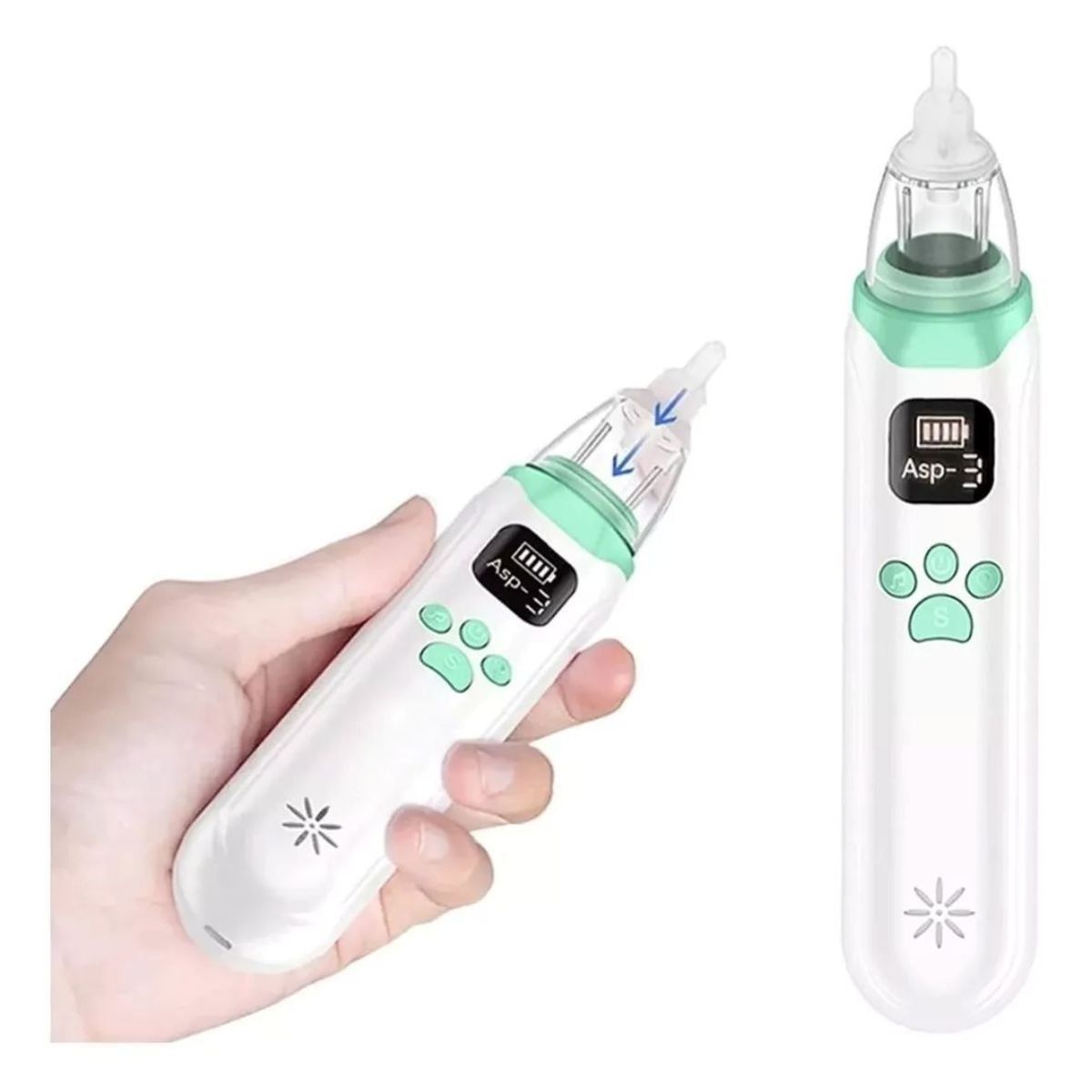 GENERICO - Aspirador Nasal De Remoción Moco Eléctrico Para Bebés