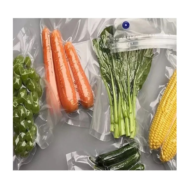 GENERICO Bolsa en Rollo para Sellado al Vacío 28cm x 10m Transparente para Alimentos