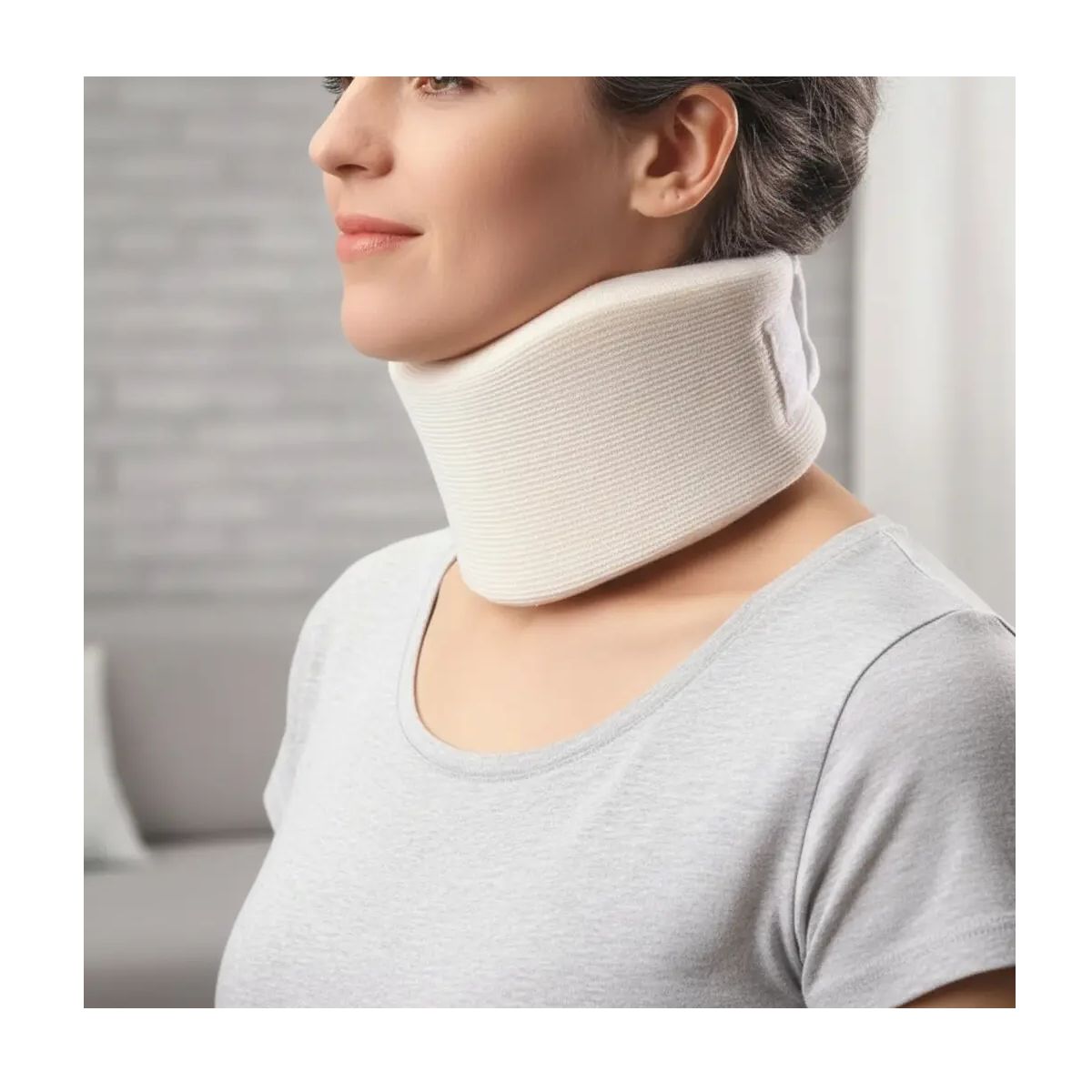 GENERICO - Collar Cuello Collarin Cervical Soporte De Cuello Blando