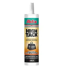 AKFIX - Adhesivo High Tack Polimero Hibrido Pega Todo Fuerte
