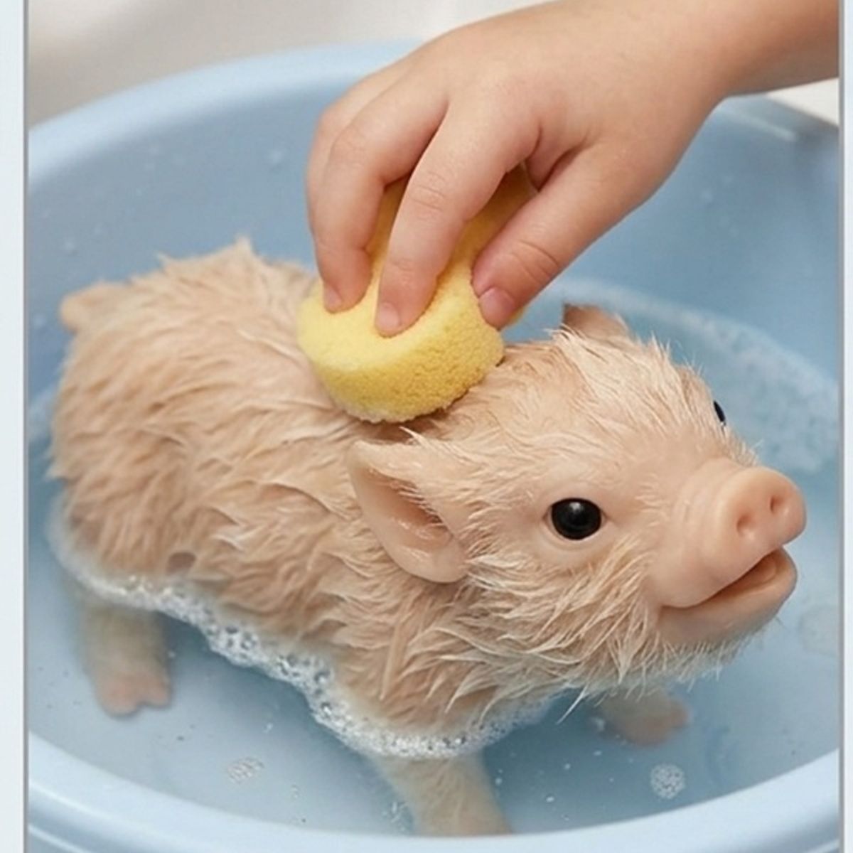 GENERICO - Bebé Cerdito Reborn Silicona Mascota Realista Tik Tok