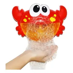 GENERICO - Juguete Cangrejo Burbujas De Baño Tina Para Bebes