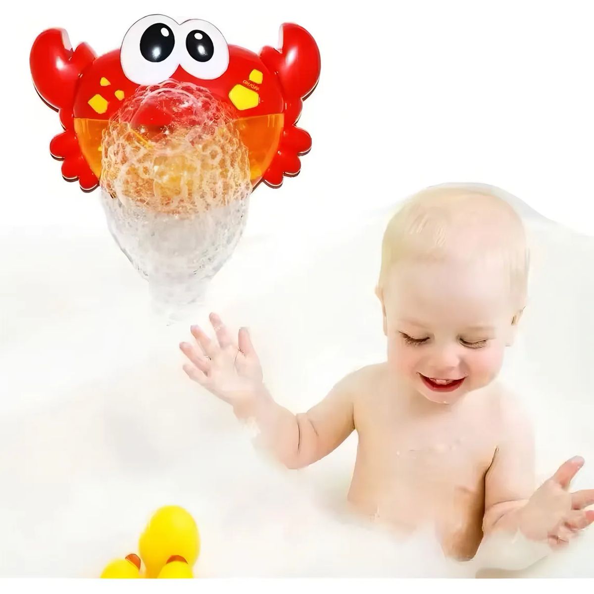 GENERICO - Juguete Cangrejo Burbujas De Baño Tina Para Bebes
