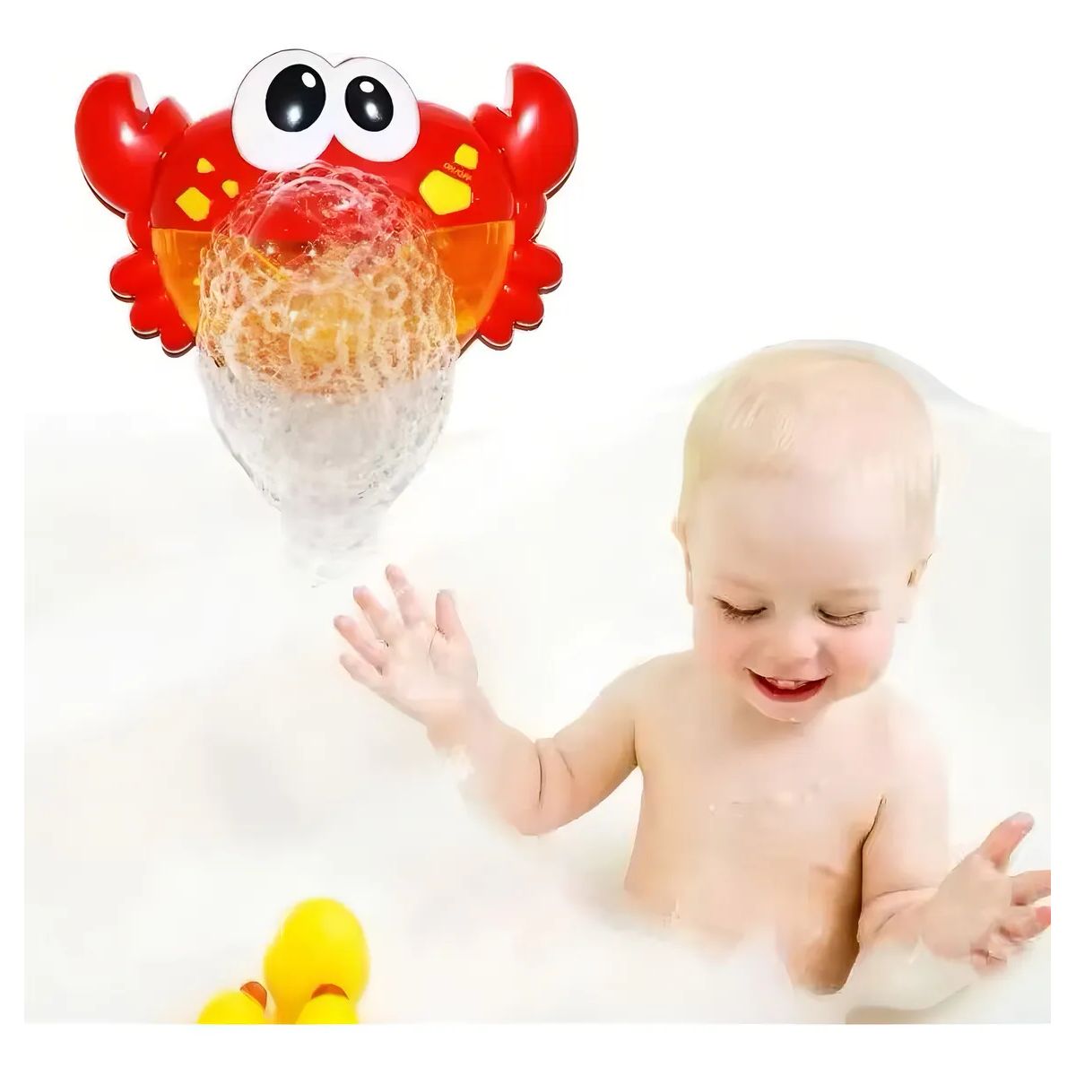 GENERICO - Juguete Cangrejo Burbujas De Baño Tina Para Bebes