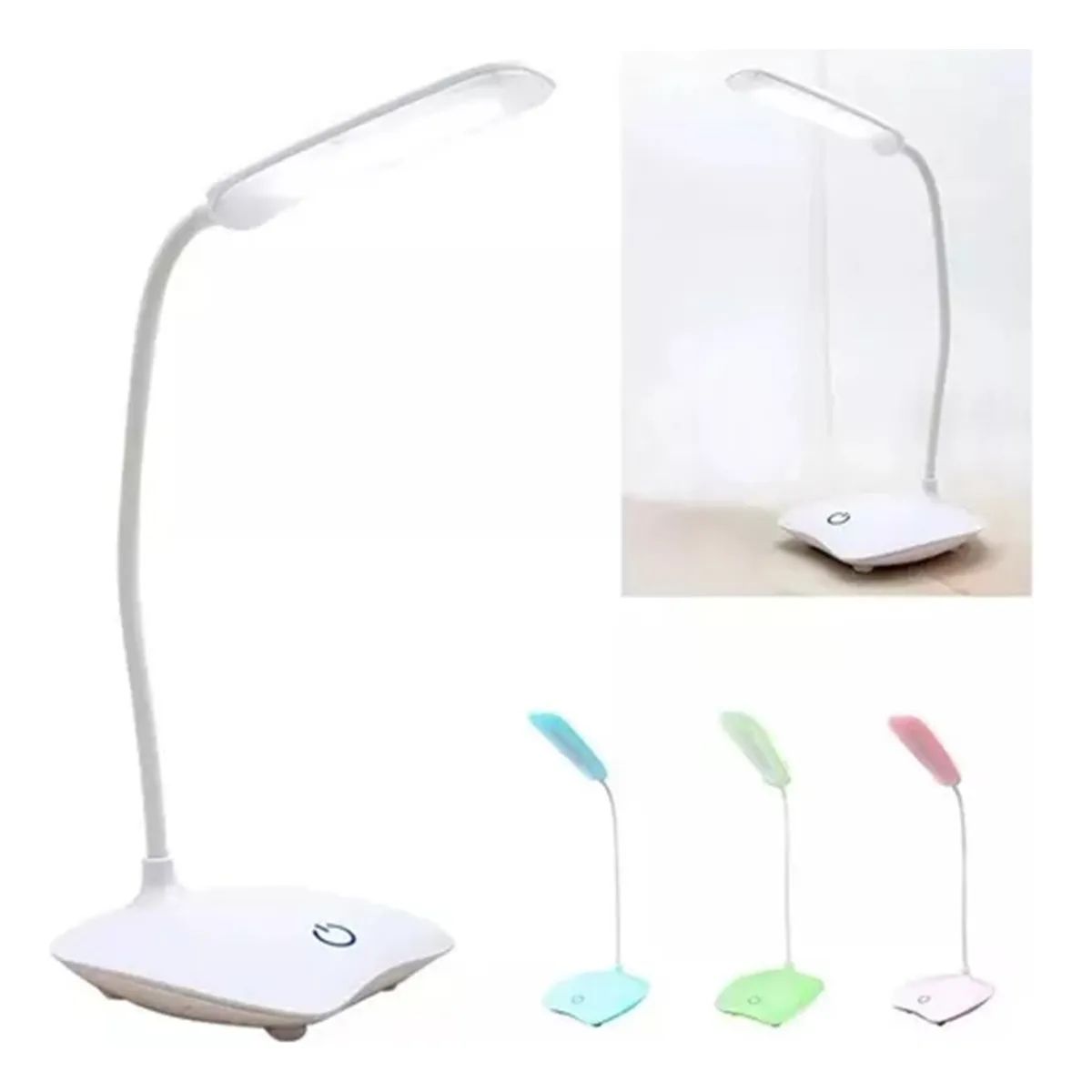 GENERICO - Lampara Escritorio Led Flexible Lampara Velador Lampara USB