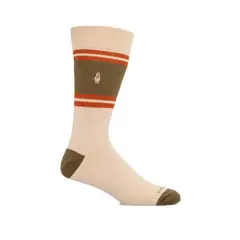 HUSH PUPPIES - Calcetín Algodón Hombre C Cuff Dogblock Crema