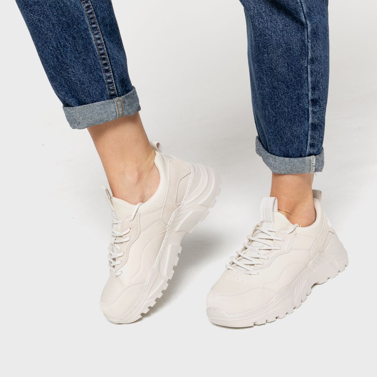 SKECHERS - Zapatilla Urbana Mujer Beige