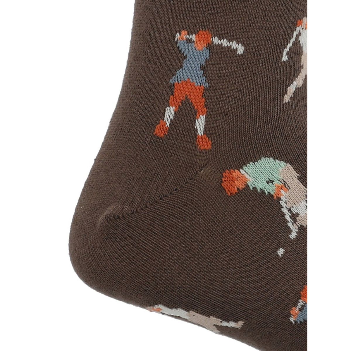 HUSH PUPPIES - Calcetín Algodón Hombre C Golfer Café HUSH PUPPIES