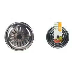 GENERICO - Tapa De Acero Inoxidable 32cm Profesional