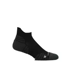 HUSH PUPPIES - Calcetín Algodón Hombre Ped Stripe Negro