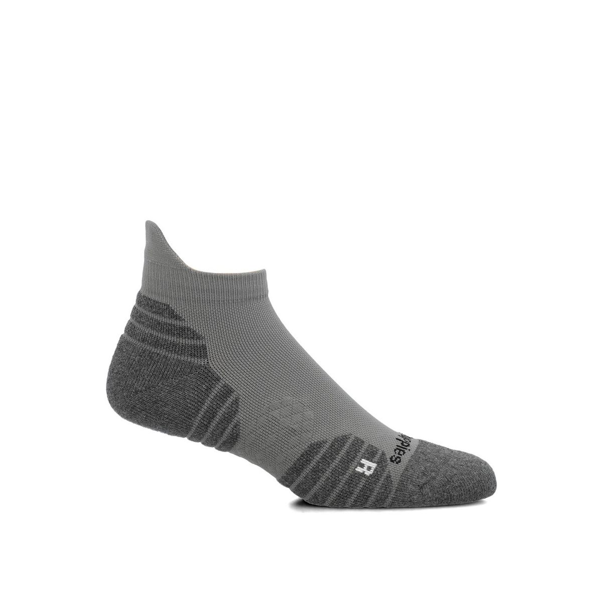 HUSH PUPPIES - Calcetín Algodón Hombre Ped Stripe Gris HUSH PUPPIES