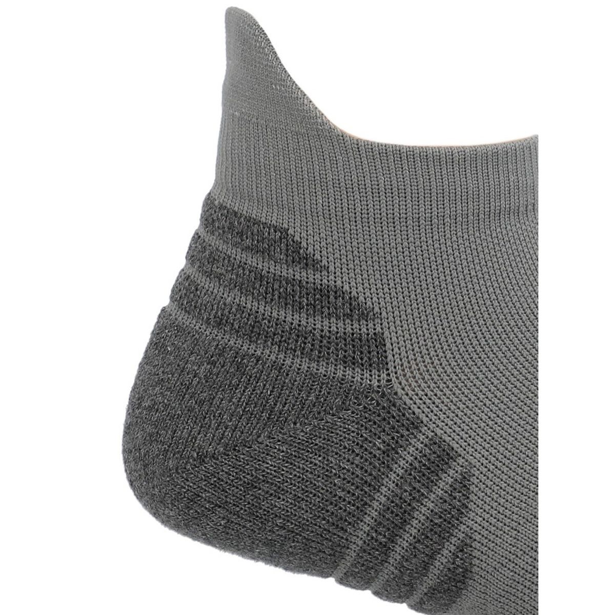HUSH PUPPIES - Calcetín Algodón Hombre Ped Stripe Gris HUSH PUPPIES