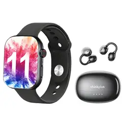 LENOVO - Audífonos LK6 Bluetooth y S11 Reloj inteligente