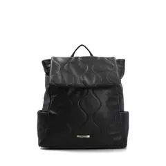 HUSH PUPPIES - Mochila Mujer Quilted Back Negro