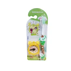 GENERICO - Set cepillo de dientes con juguete de reloj para niños