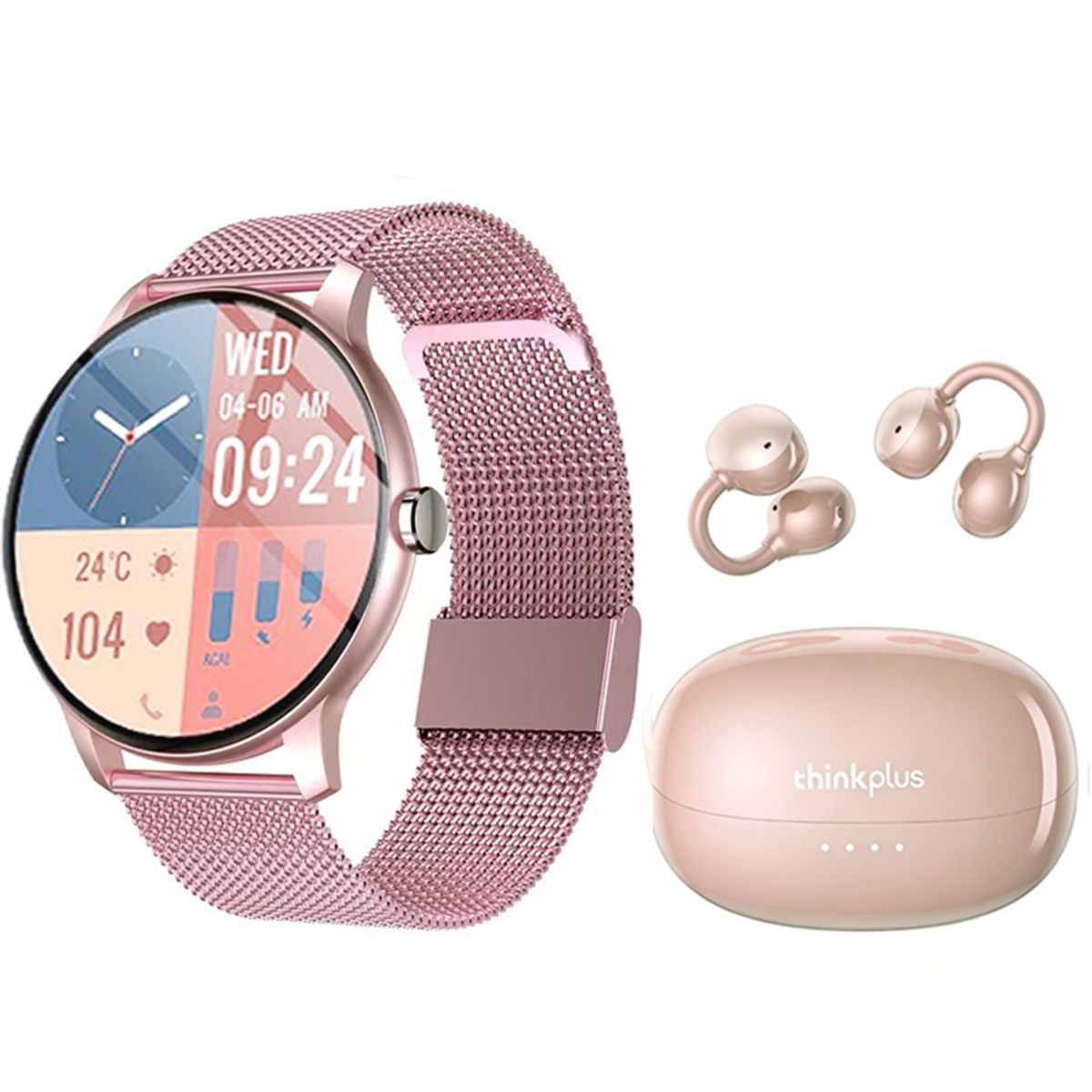 LENOVO - Lenovo LK6 Audífonos y Toumi Fit Pro Reloj inteligente