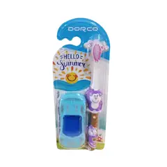 GENERICO - Set cepillo de dientes con juguete de auto para niños
