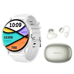 LENOVO - LK6 Audífonos y Toumi Fit 2 Reloj inteligente
