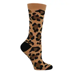 AZALEIA - Calcetín Algodón Mujer C Leopard Multicolor