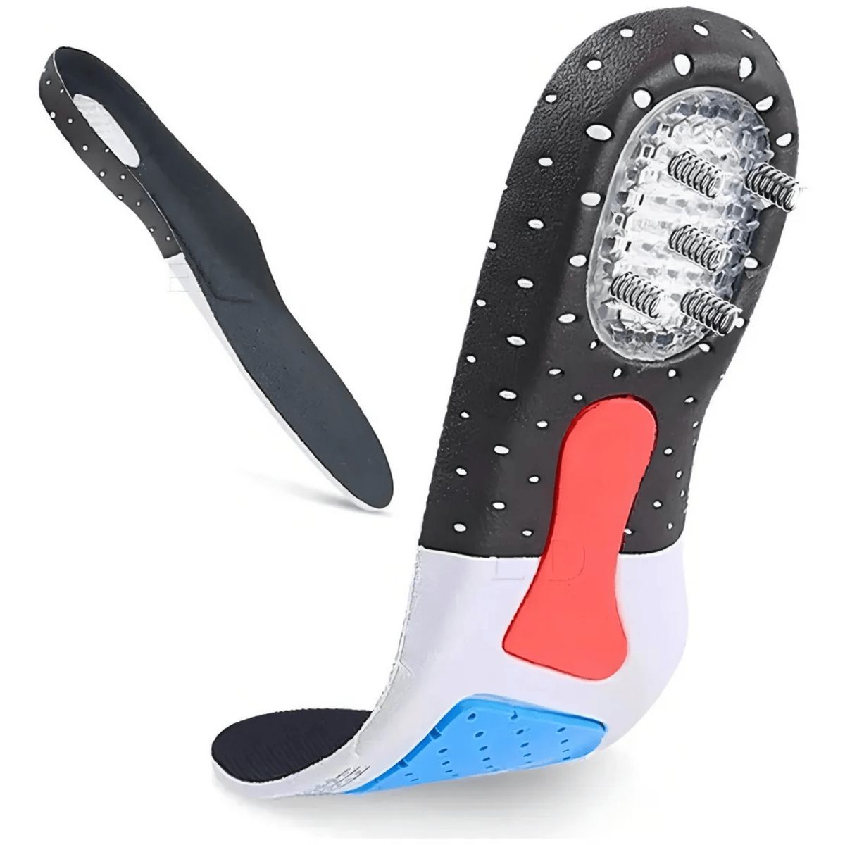 DEFF - Plantillas Gel Ortopédicas Fascitis Plantar Soporte Arco 40-46