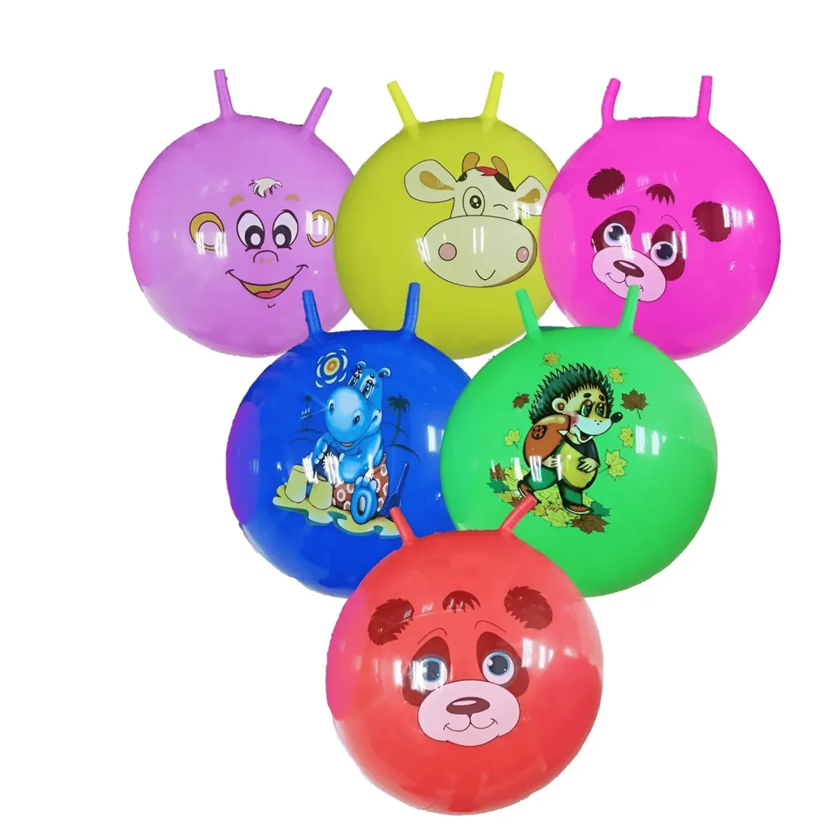 DEFF - Pelota Saltarina Infantil De Goma 55 Cm D( Color Masculino)