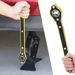 DEFF - Llave De Trinquete Gata emergencia Auto llave para gata