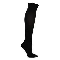 AZALEIA - Calcetín Algodón Mujer Kh St Plain Negro