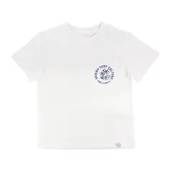 BUBBLE GUMMERS - Polera Niño Bubblegummers Castaño Blanco
