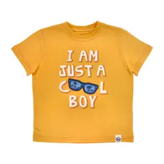 BUBBLE GUMMERS - Polera Niño Bubblegummers Zaltan Amarillo
