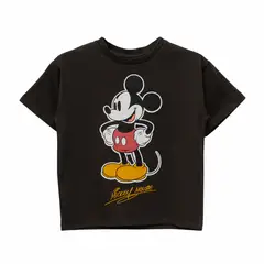 BUBBLE GUMMERS - Polera Niño Bubblegummers Mickey Gris