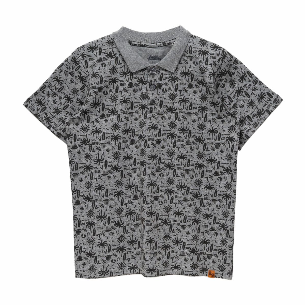 BUBBLE GUMMERS - Polera Niño Bubblegummers Condell Gris