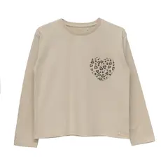 BUBBLE GUMMERS - Polera Niña Bubblegummers Colli Café