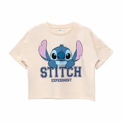 BUBBLE GUMMERS - Polera Niña Bubblegummers Stitch Blanco