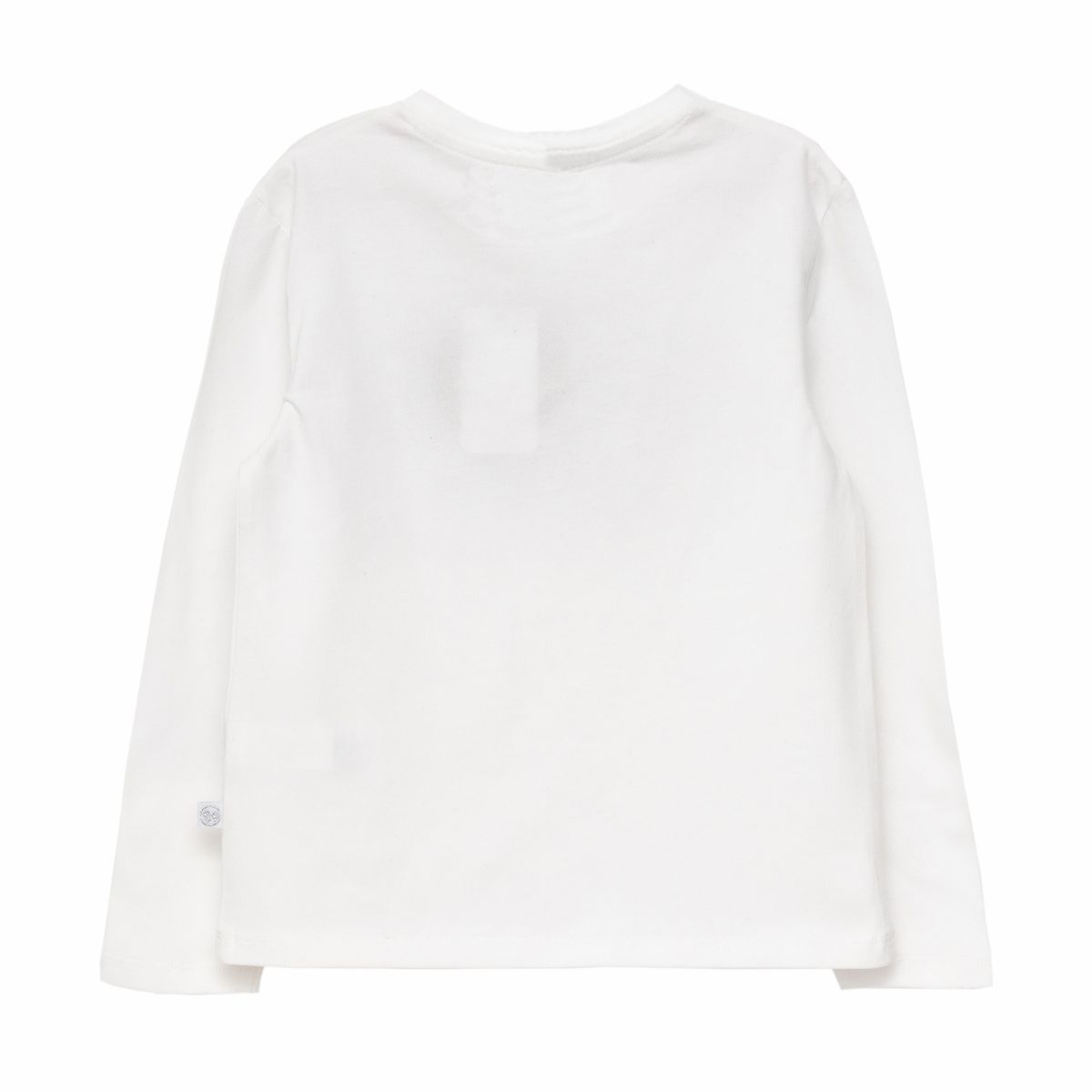 BUBBLE GUMMERS - Polera Manga Larga Niña Bubblegummers Carepa2 Blanco