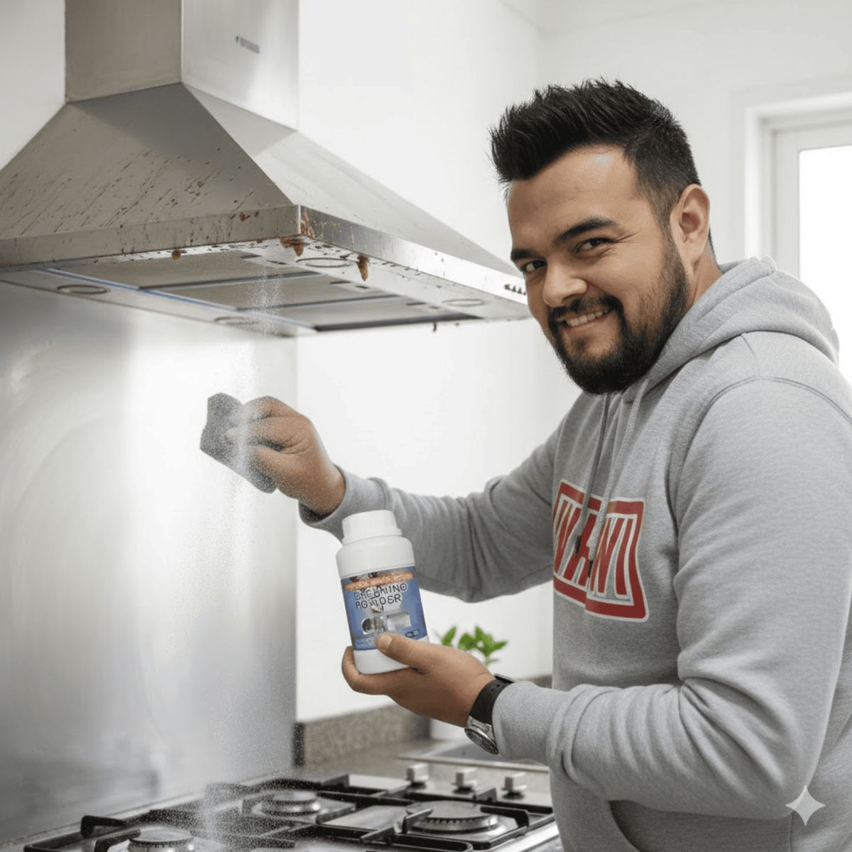 DEFF - Polvo Desengrasante Limpia Grasa Y Óxido