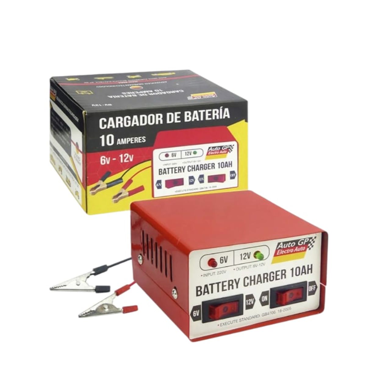 GENERICO - CAGADOR DE BACTERIA 10 AMP AUTOGP 6-12 VOLT