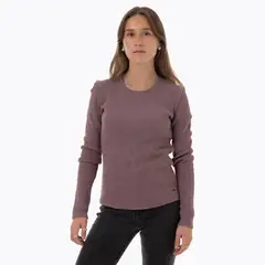 MERRELL - Polera Manga Larga Mujer Oslo Morado