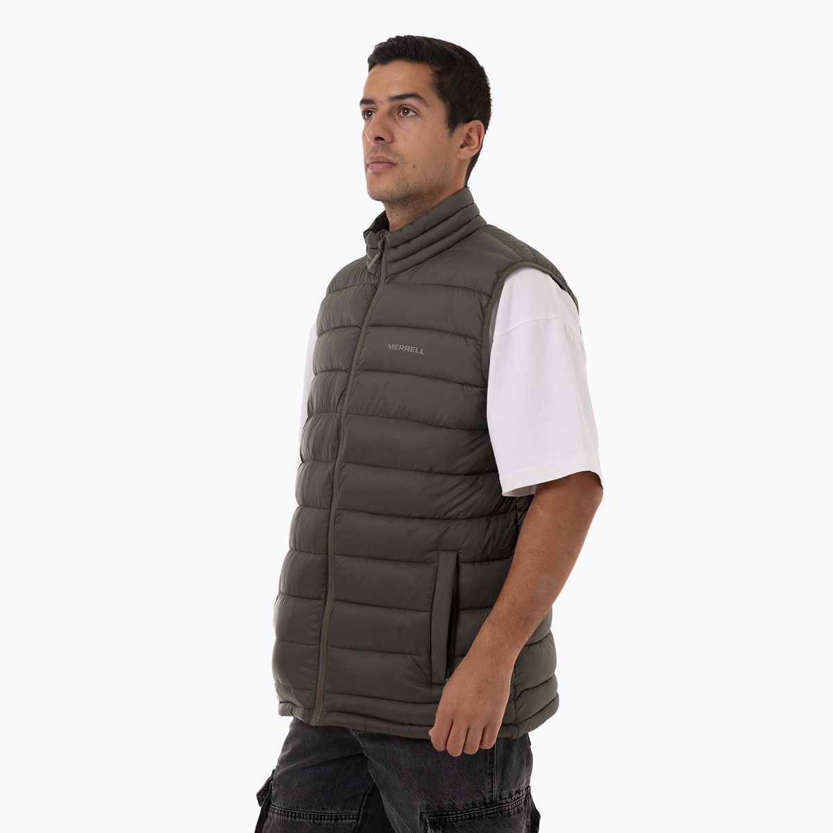 MERRELL - Parka Sin Mangas Hombre Hazeis Verde MERRELL