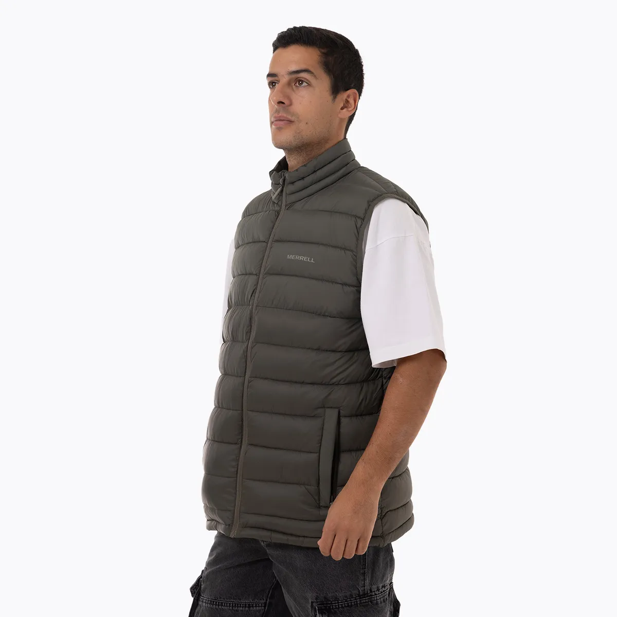MERRELL - Parka Sin Mangas Hombre Hazeis Verde MERRELL
