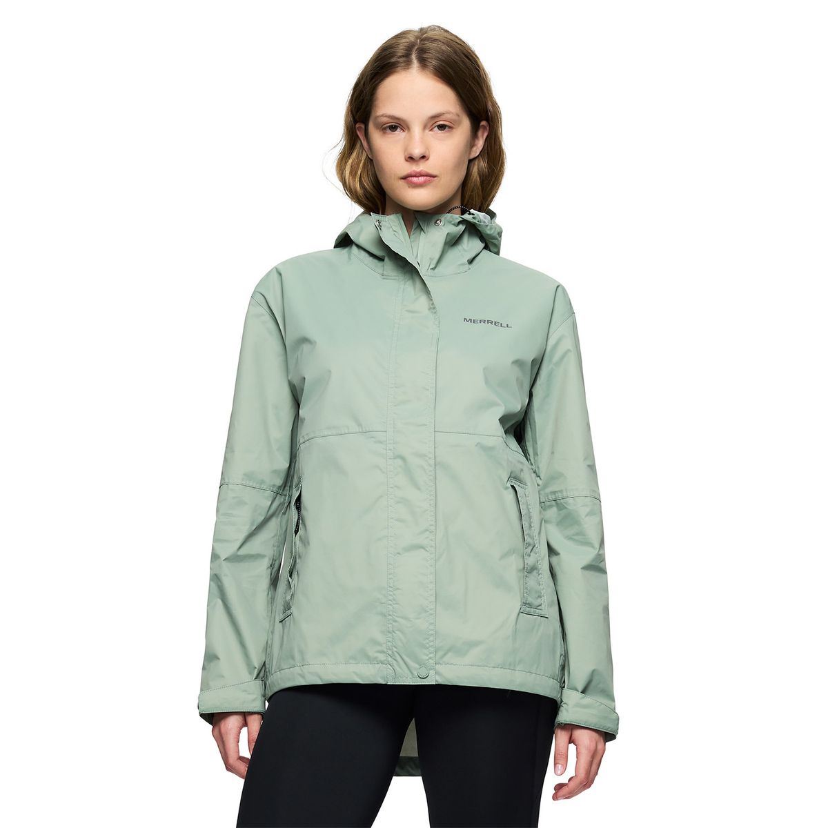 MERRELL - Impermeable Mujer Fallon Rain Jacket Verde MERRELL