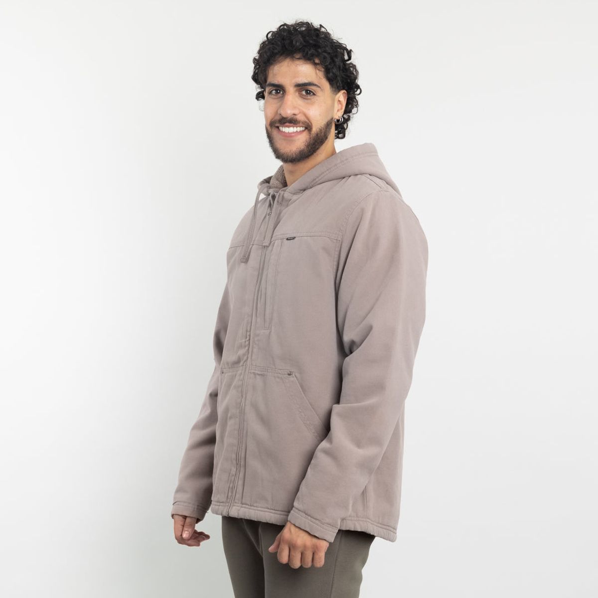 POLEMIC - Chaqueta Canvas Hombre procesada y forrada Beige Polemic