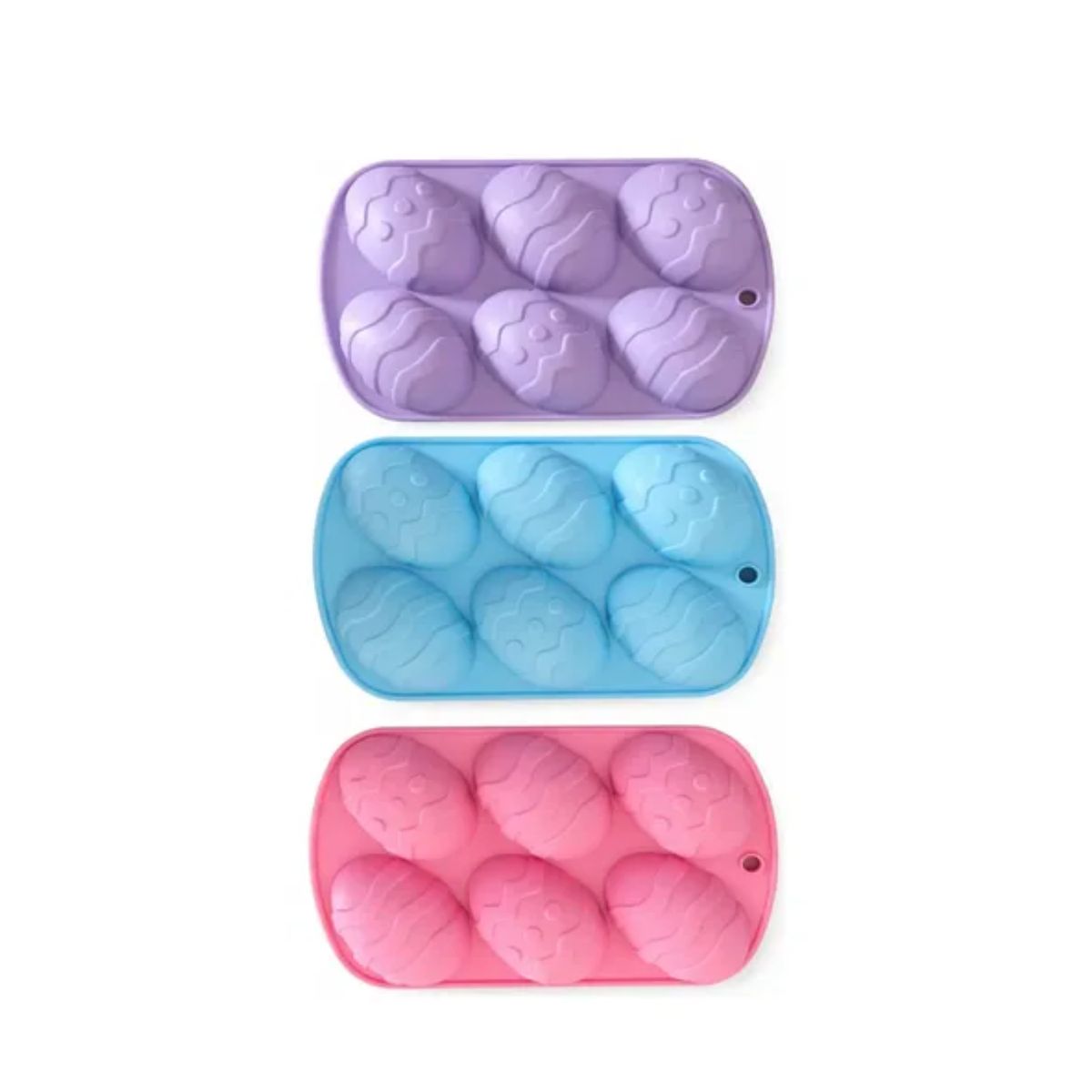 GENERICO - Molde Silicon Huevo Pascua Huevitos, Gelatina, Hielo