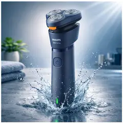 PHILIPS - Afeitadora Corta Barba Seco & Húmedo Inalámbrica Recargable