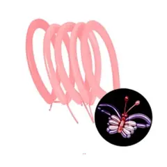 GENERICO - Globos de latex largo color rosa 40pcs 30cm