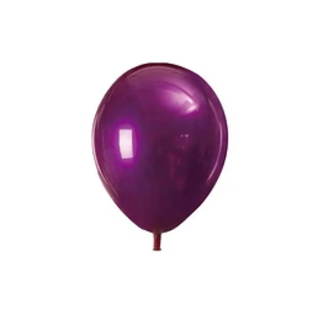 GENERICO - Globo doble capa de 3pcs 23cm rojo + azul cromado