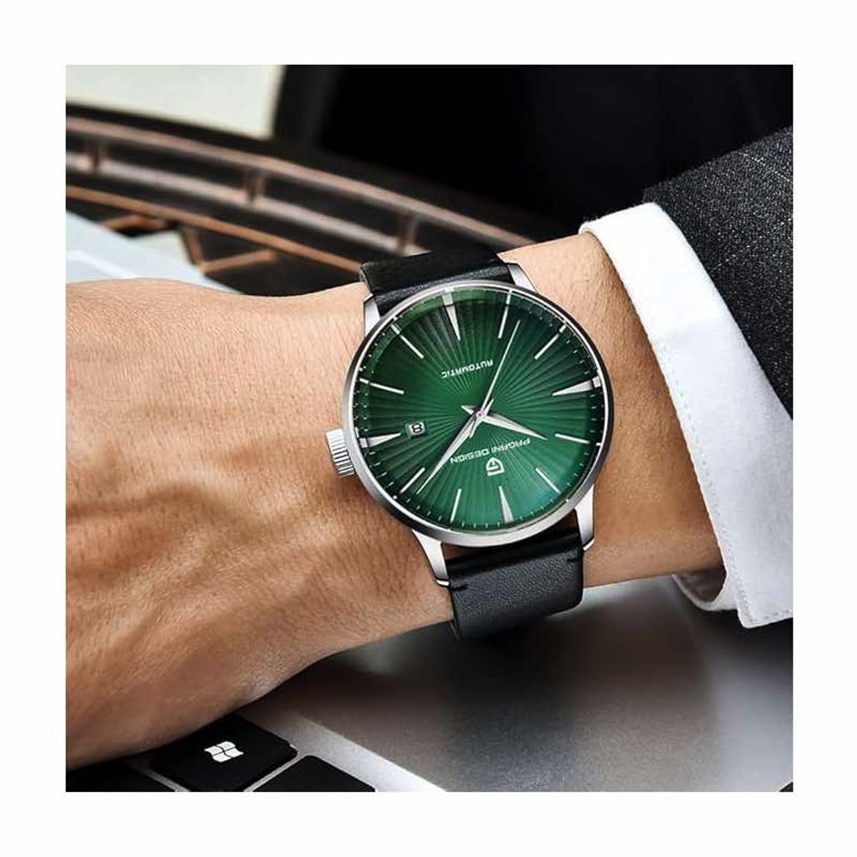 PAGANI - Reloj Pagani Design Automático Presage 43mm -  Correa Cuero Pu