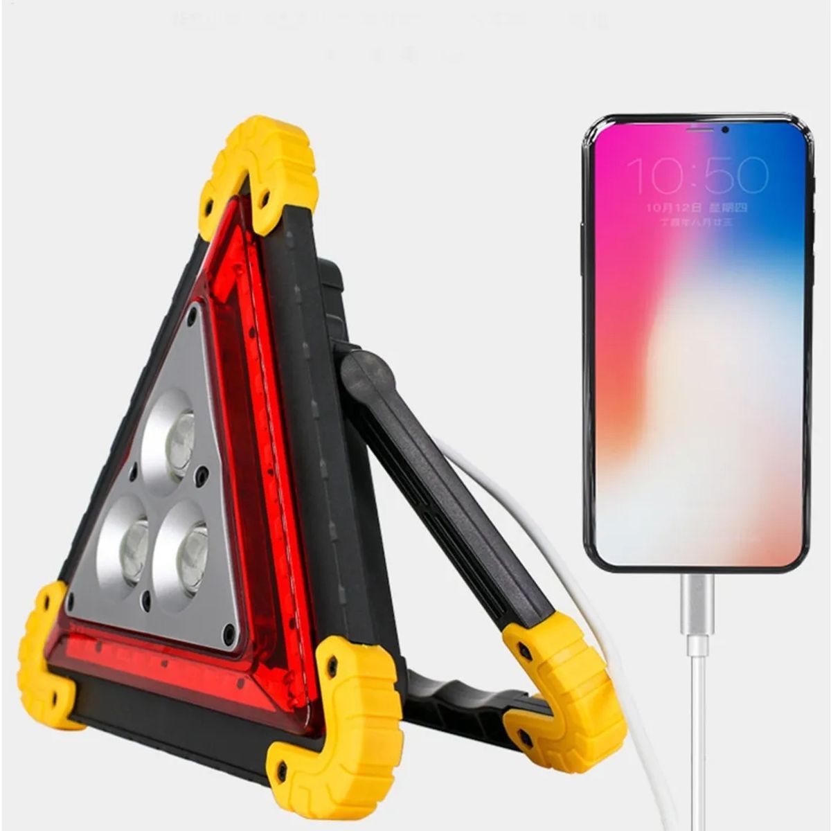 MOVI - Triangulo de Seguridad Luz de Emergencia Recargable